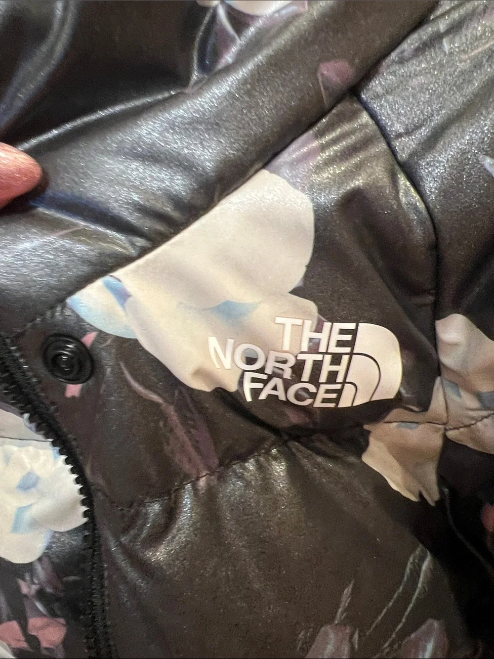 The North Face worn one